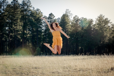 so Excited! - female, people, woman, model