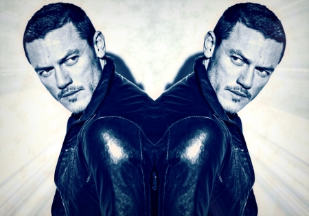 Zodiac ~ Gemini - Luke Evans - zodiac, luke evans, gemini, by cehenot, actor, blue, man