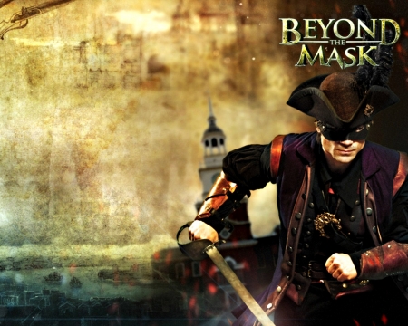 Beyond the Mask (2015) - hat, movie, man, actor, sword, poster, andrew cheney, beyond the mask