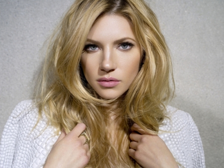 Katheryn Winnick - beautiful, blonde, Katheryn, closeup, Katheryn Winnick, actress, 2015, model, face, Winnick, wallpaper