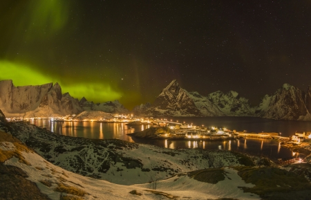 Aurora clouds - night, aurora, amazing, clouds