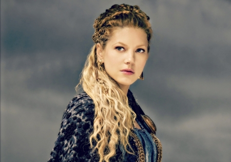 Katheryn Winnick as  Lagertha - Vikings, woman, girl, blonde, tv series, Lagertha, Katheryn Winnick, actress