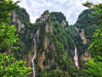 Waterfalls in Daisetsuzan Nat'l. Park, Japan