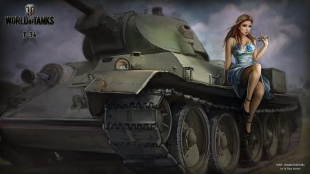 Girls in World of Tanks