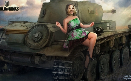 Girls in World of Tanks