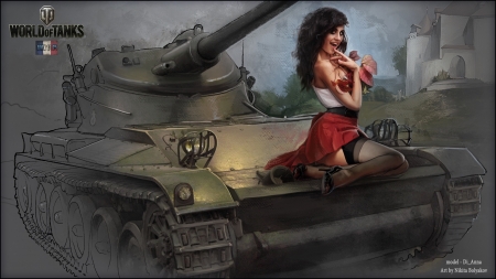 Girls in World of Tanks