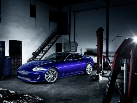 jaguar xkr special edition - special, edition, jaguar, blue