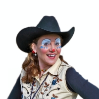 Cowgirl Rodeo Clown