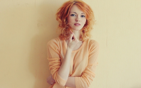 Beautiful Ginger - hairs, women, model, beautiful