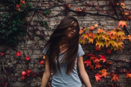 Model - girl, women, hairs, Model