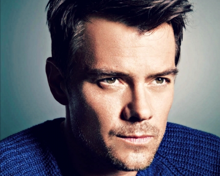 Josh Duhamel - face, josh duhamel, man, blue, actor