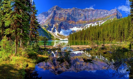 Landscape - Mountain, Lake, Landscape, Nature