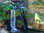 Mossy waterfall