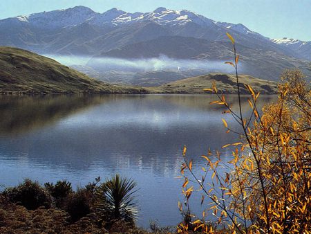  New Zealand - lake, landscape, mountain