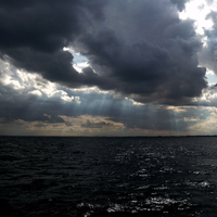 Moody sky