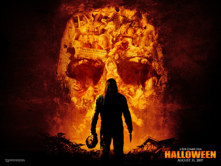 HALLOWEEN WALLPAPER - zombie, rob, movie, halloween, wallpaper