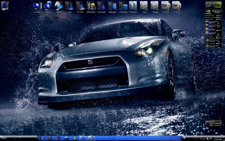 Windows 7 desktop - skin, desktop