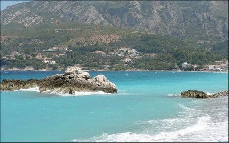 BLUE WATER SUMMER - summer, water, europewidescreen, beach, sea, blue