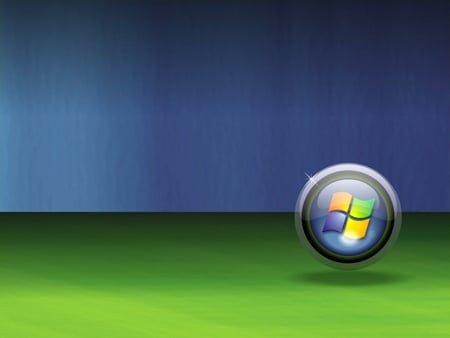 Windows vista green. - wallerpaper, windows, vista, blue, green