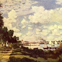 Seine Basin with Argenteuil by Monet