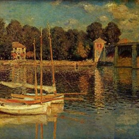 Le Pont d'Argenteuil by Monet