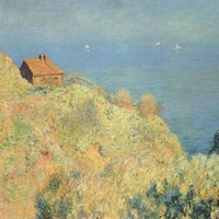 La maison du pÃªcheur Ã  Varengeville by Monet