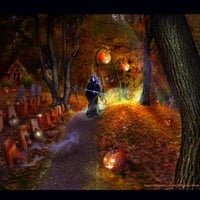 Halloween Cemetary