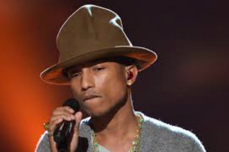 ~ Mr Cool Pharrell Williams ~ - hat, singer, Male, Microphone