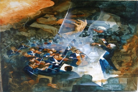 Music ~ Dreams - music, dreams, instrumentalists, orchestra