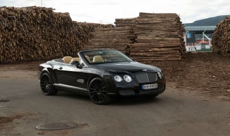 Bentley-Continental-GT - gt, conv, black, custom wheels