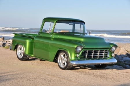 1955-Chevrolet-3100 - Bowtie, GM, Truck, Classic