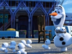 Olaf and the snowgies