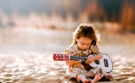 A small girl - music, lover - music, A small girl, guitar, lover