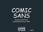 Worst Fonts 3 - Comic Sans