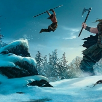 Fighting A Frost Giant