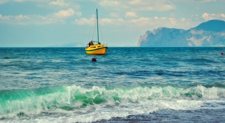 Stunning Nature - sea, nature, amazing, boat