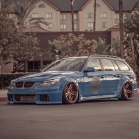 BMW E61 Stance