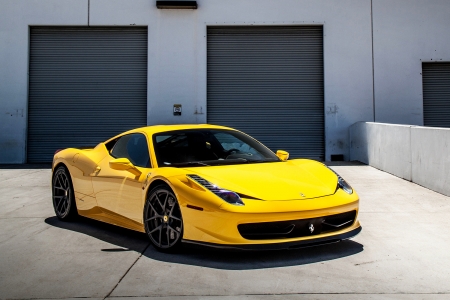 Ferrari 458 Italia - car, yellow, 2015, image, 458 italia, 06, 25, ferrari