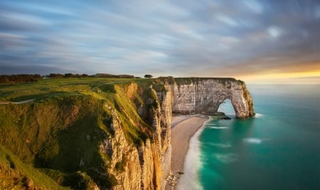 Wonderful Nature - nature, beach, land, sea