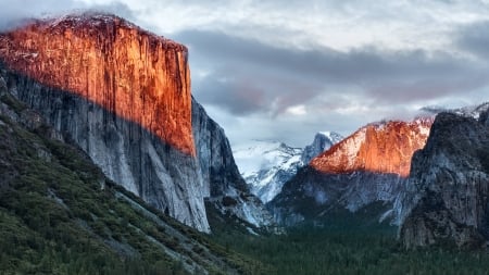 El Capitan, Yosemite F1 - wide screen, wildlife, california, national park, landscape, photography, nature, yosemite, scenery, usa, photo, el capitan