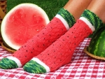 Watermelon socks