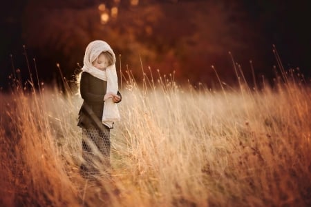 little girl - fun, people, belle, sightly, white, face, childhood, fair, grass, little, bonny, adorable, child, nature, pink, beautiful, sweet, nice, beauty, photography, standing, pretty, baby, cute, fields, kid, dainty, girl, lovely, pure, comely, desktopnexus, blonde