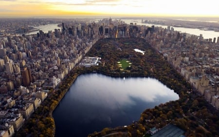 Central Park - New York City - central park, parks, landscapes, new york city, nature