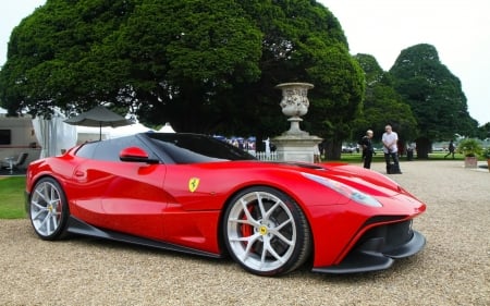 2015 Ferrari F12 TRS - cars, 2015, red, ferrari