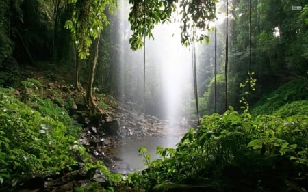 crystal shower falls australia - shower, crystal, australia, falls