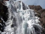 Icy waterfall