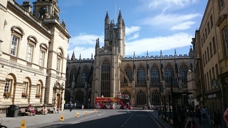 A view of Bath - Bath, Architecture, Religious, City