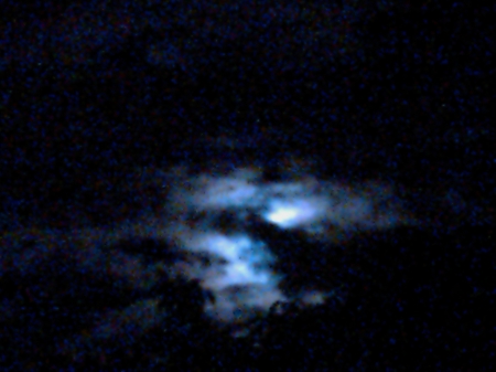 Cloudy Moonlight Night - abstract, photography, night, moonlight, coludy