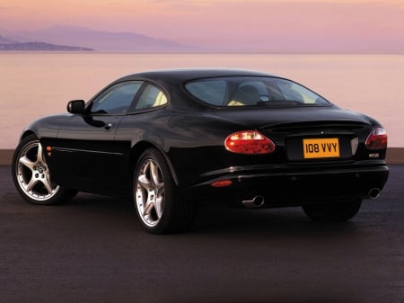 jaguar xkr coupe - british, coupe, black, jaguar