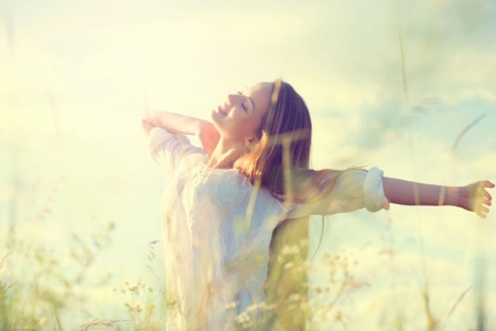 Awakening â™¥ - woman, pretty, girl, sunlight, photography, beautiful, summer, happy